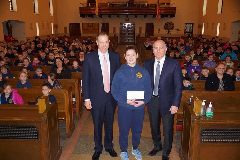 Newman Scholarship recipient