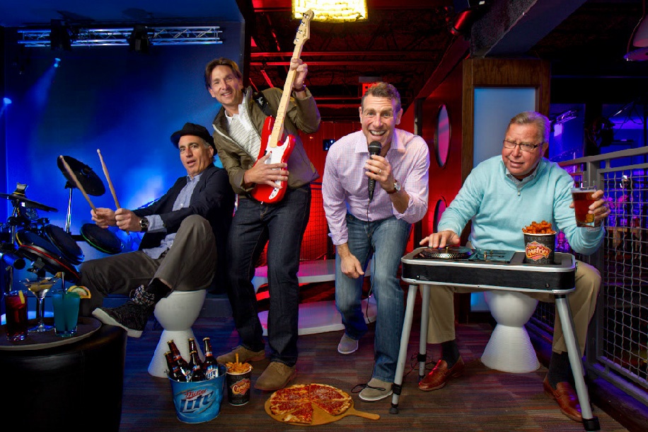 Soul Owners having fun during Philadelphia Magazine shoot
